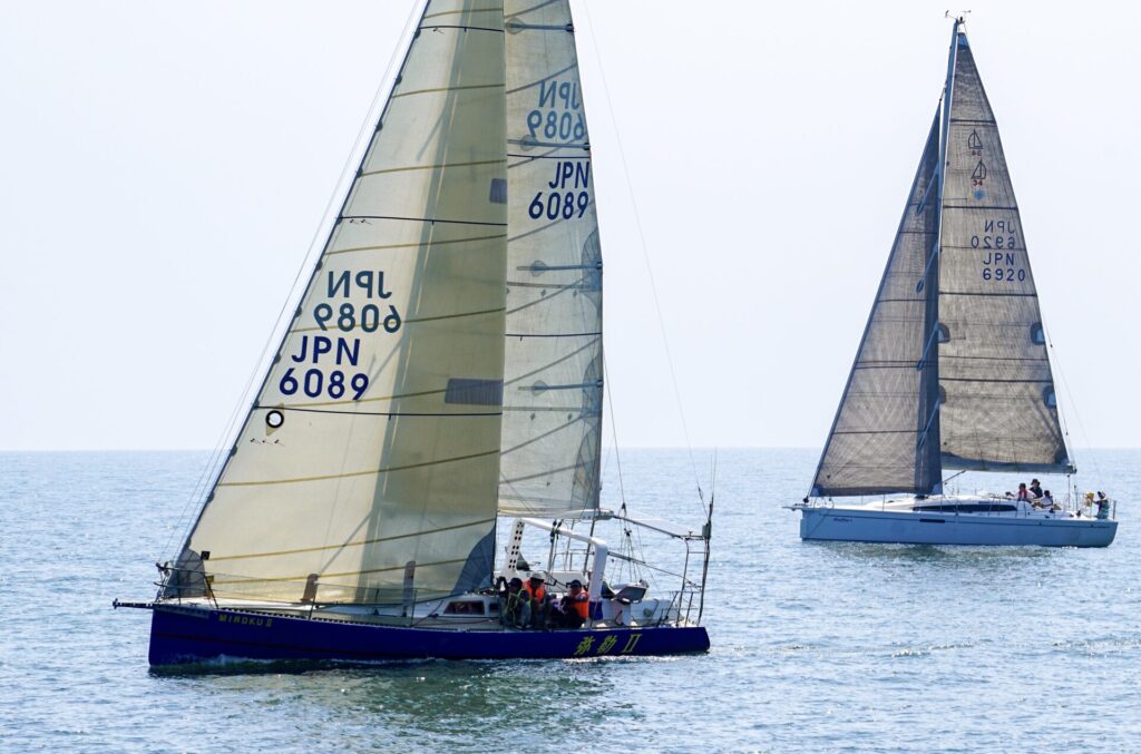 大洗マリーナ・ヨットレース　第四戦が開催されました⛵